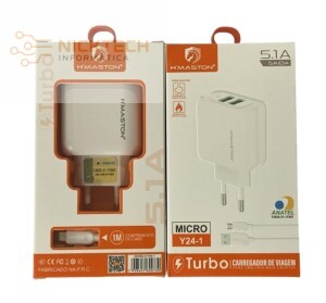 CARREGADOR V8 5.1A Y24-1 H'MASTON