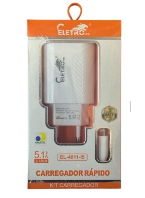 CARREGADOR IOS 5.1A 2USB ELETRO EL-4011-I5 (R#)