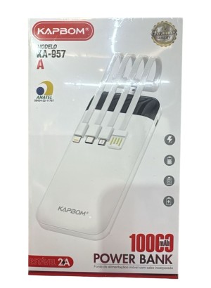 POWERBANK KAPBOM 10000MAH KA-957 (R#)