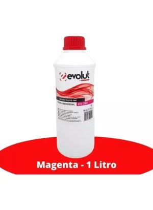 TINTA UNIVERSAL HP/EPSON MAGENTA EV-365 1 LITRO EVOLUT